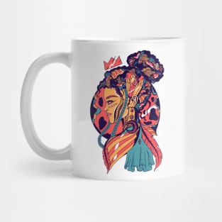 Retro Triad Beauty Queen Mug